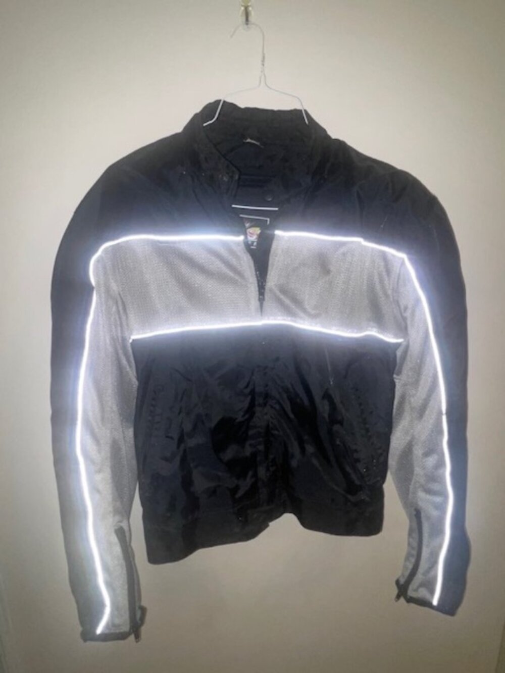 MAS Mens Motorcycle Padded Jacket